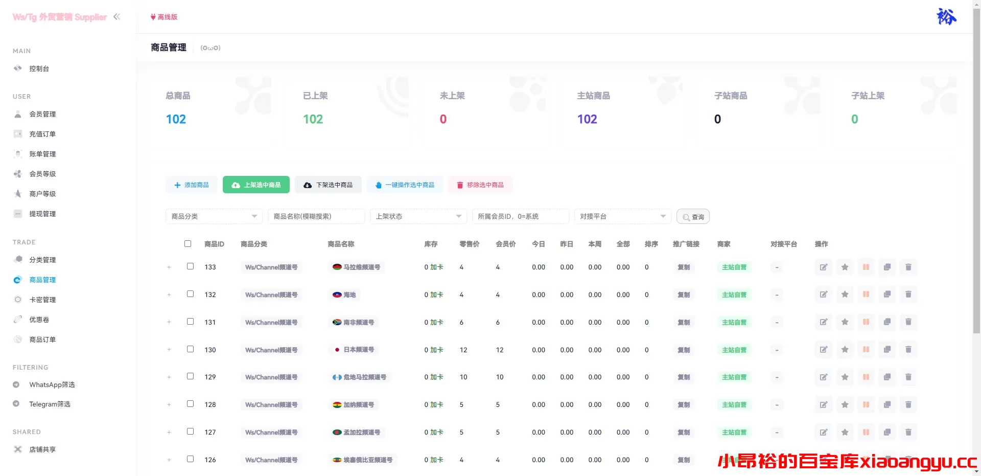 图片[11]-【网站程序】自动发卡账号交易系统源码-小昂裕的百宝库